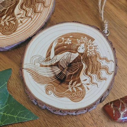 Persephone Wooden Wall Hanging