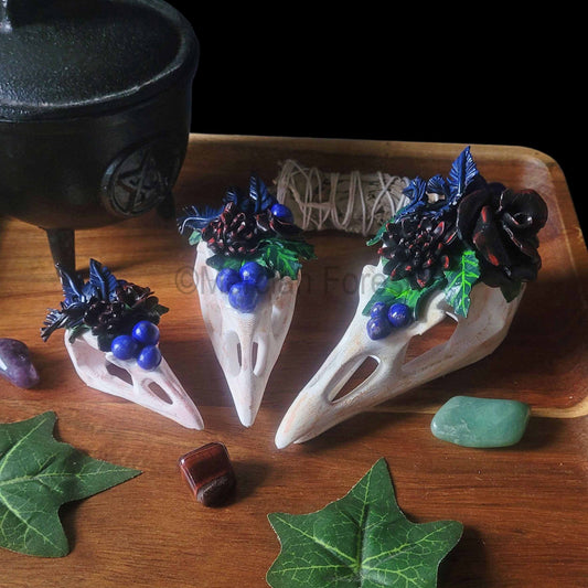 Raven Skull Morrigan Decoration