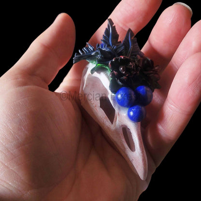 Raven Skull Morrigan Decoration