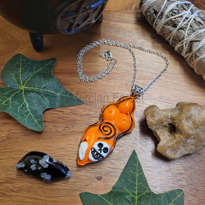 Samhain Goddess Amulet Pendant Necklace