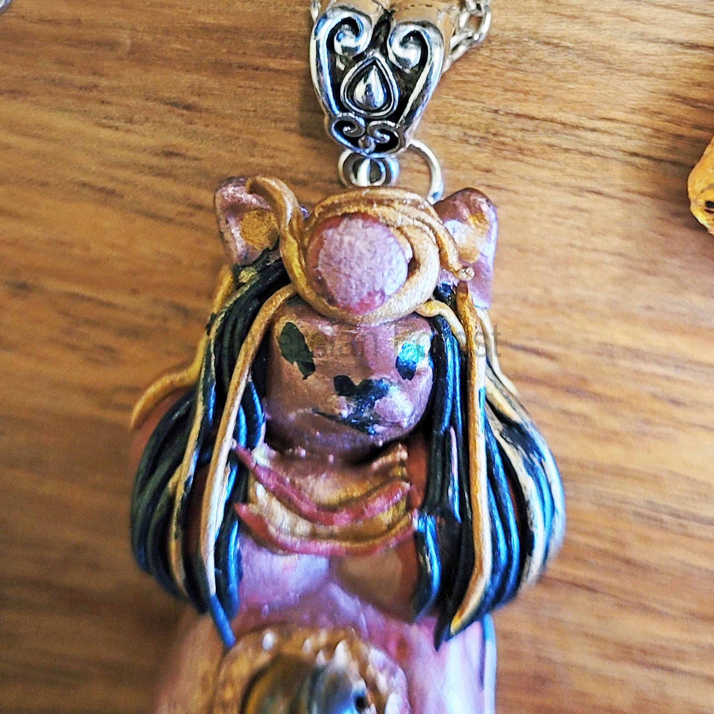 Sekhmet Goddess Amulet Pendant Necklace