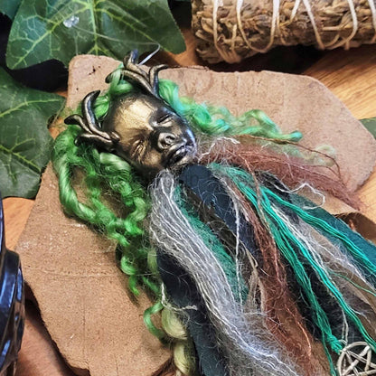 Spirit Doll, Home Protection Amulet Talisman, Spirit Doll Decoration, Witch Bells, Elen of the Ways