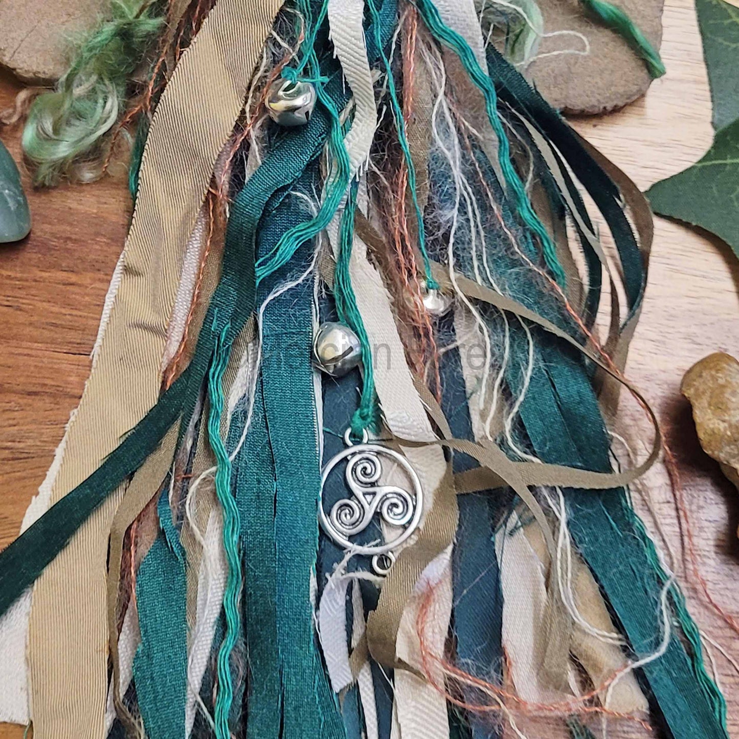 Spirit Doll, Home Protection Amulet Talisman, Spirit Doll Decoration, Witch Bells, Triskele