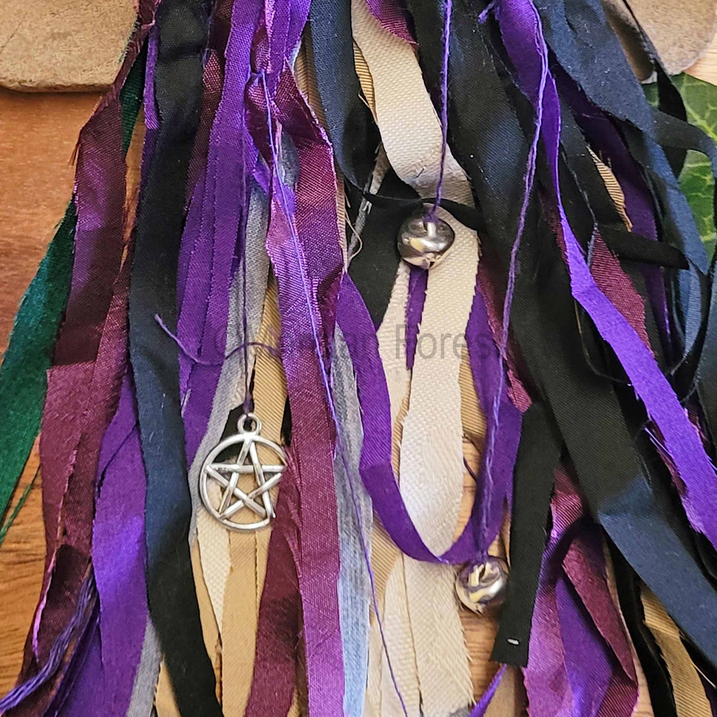 Spirit Doll, Home Protection Amulet Talisman, Spirit Doll Decoration, Witch Bells, Triskele