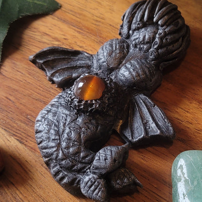 Tiamat Goddess, Dragon Mother, Dragonic Altar - Black