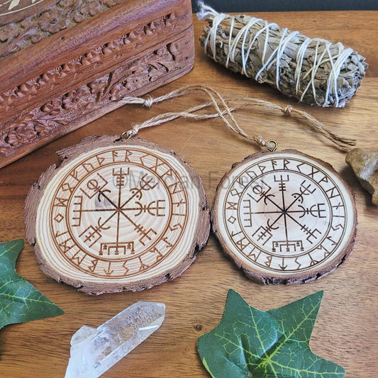 Vegvisir Wayfinder Wooden Wall Hanging