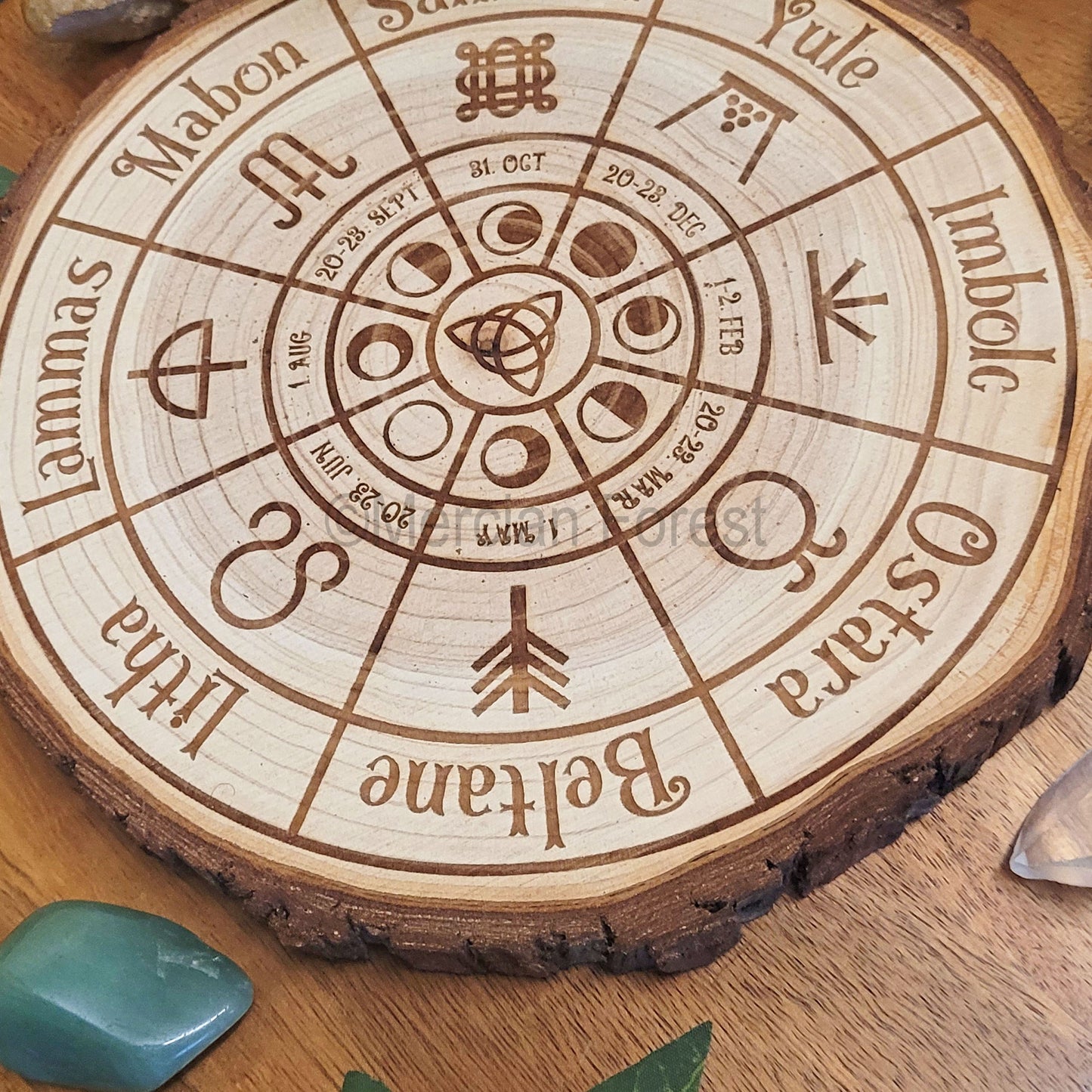 Wheel of the Year Altar Decoration