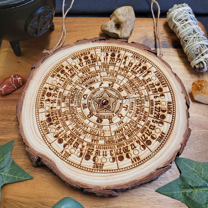 Wheel of the Year 2025 Wall Hanging