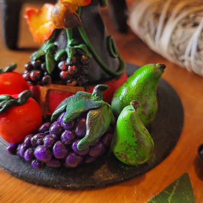 A Witches Hat, Autumn Pagan Decoration, Autumn Equinox Decoration, Mabon Altar.