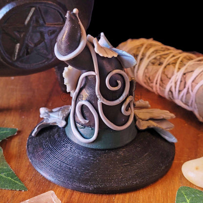 A Witches Hat, Yule Pagan Decoration, Christmas Decoration, Festive Altar.