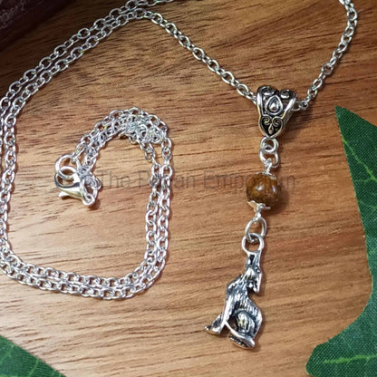 Wolf Pendant Necklace