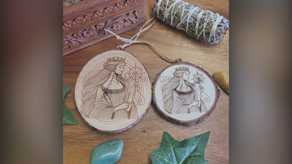 Frigg Wooden Wall Hanging