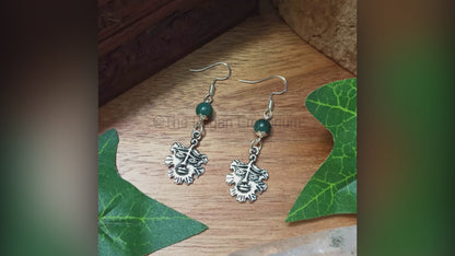 Greenman Earrings