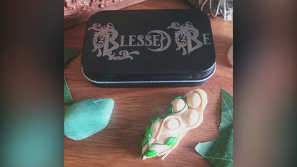 Blessed Be Tin with Gaia Goddess