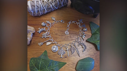 Hedge Witch Charm Bracelet