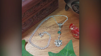 Greenman Pendant Necklace
