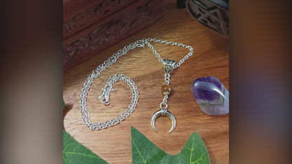 Horn Torque Style Necklace