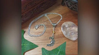 Moon Pendant Necklace