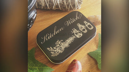 Kitchen Witch Tin