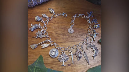 Hedge Witch Charm Bracelet