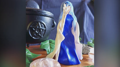 Winter Goddess Mini Statue or Figurine